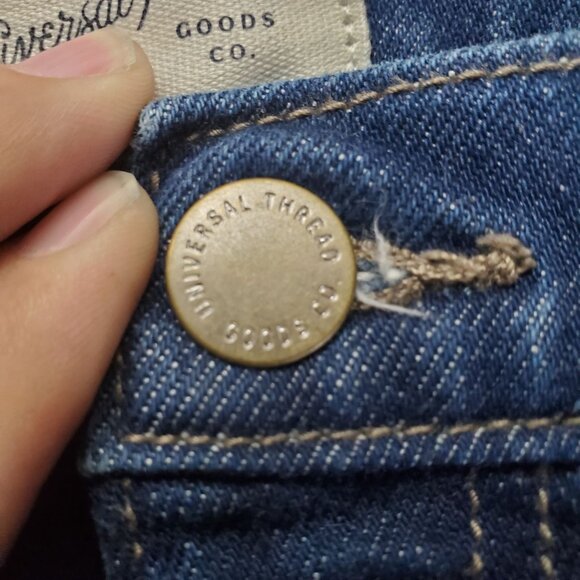 Universal Thread Jeans Womens 10R Blue High Rise Flare Cotton Blend Denim - Picture 2 of 11